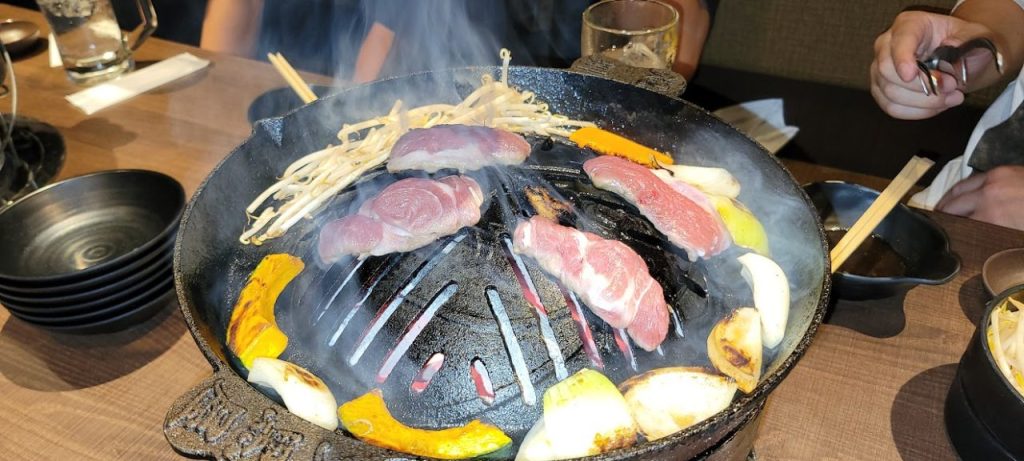 美味しいジンギスカン(^・^)