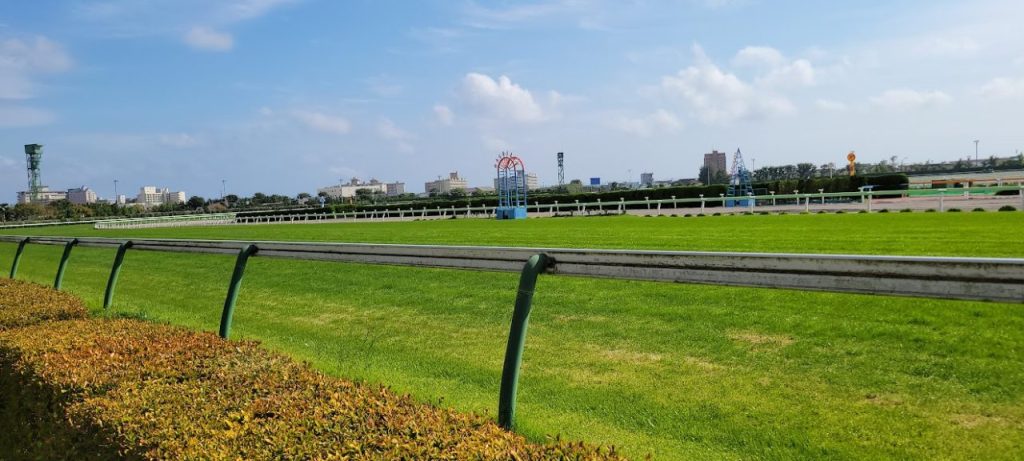 とてもきれいな「函館競馬場」パート３