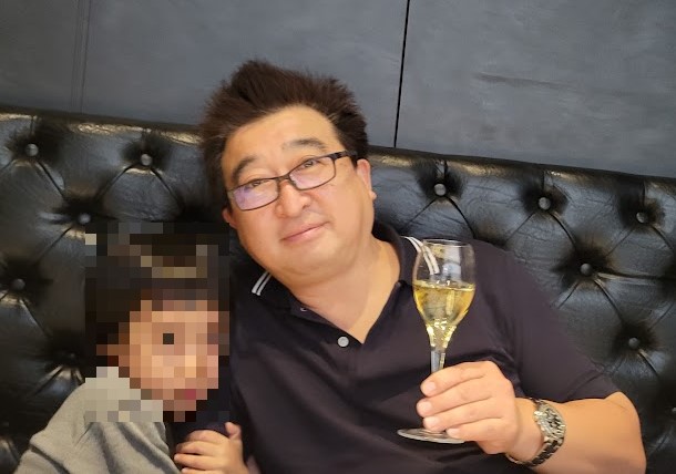 男の子チームで乾杯!