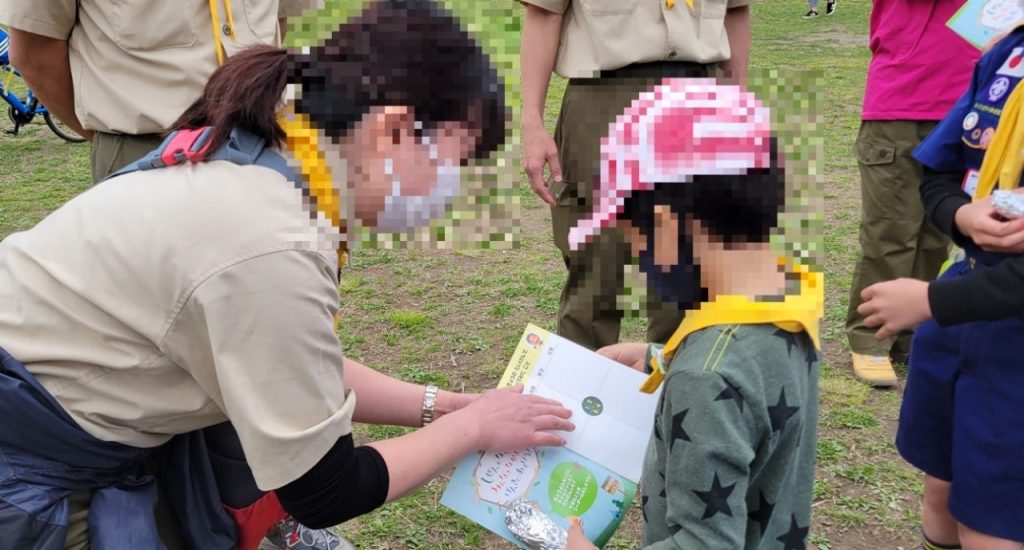 もちろん長男も全部成功させて頑張ったシールをもらいました