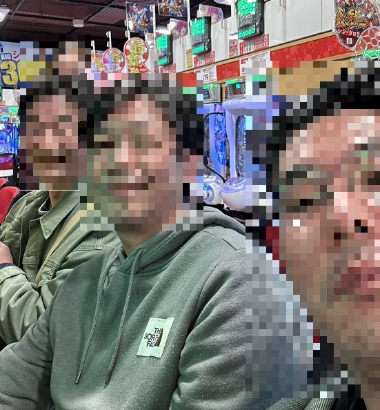 運試しのパチンコです。4年ぶりぐらいにパチンコをしたな