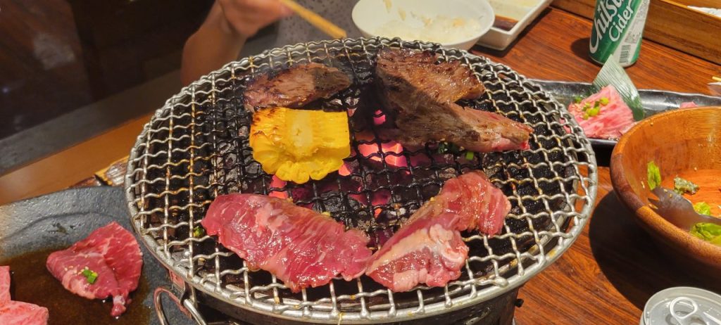 みんなで美味しく頂きました。家族の一番人気は上ロースですね