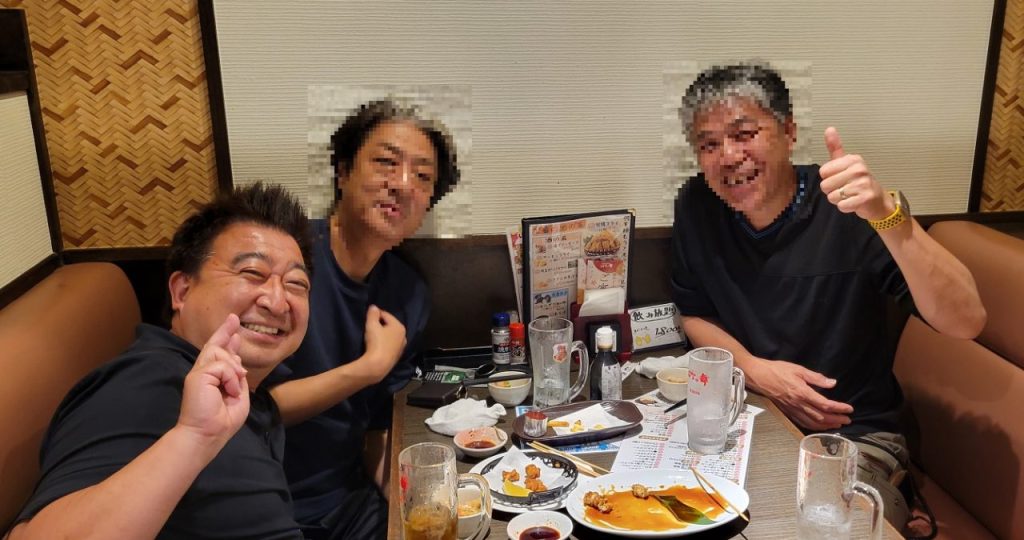 久しぶりの従妹と兄と3人で!