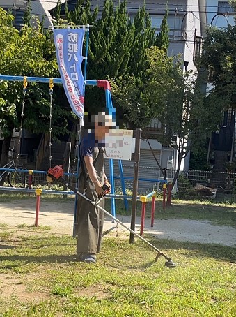たった1カ月で本当に良く伸びますね。ただ、それよりもポイ捨てゴミが気になります。