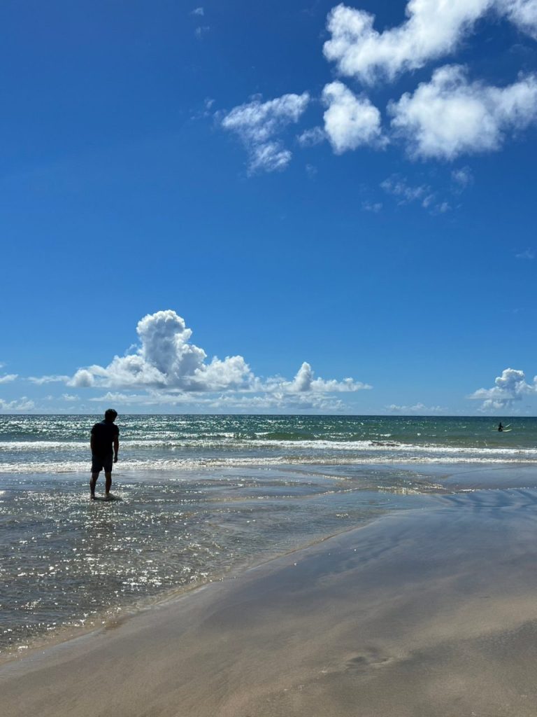 凄くきれいな海で、ちょっと休憩するにはちょうど良かったです。