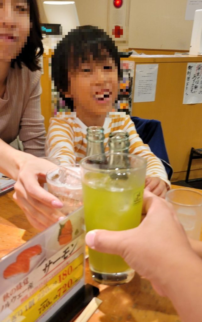 みんなで乾杯！