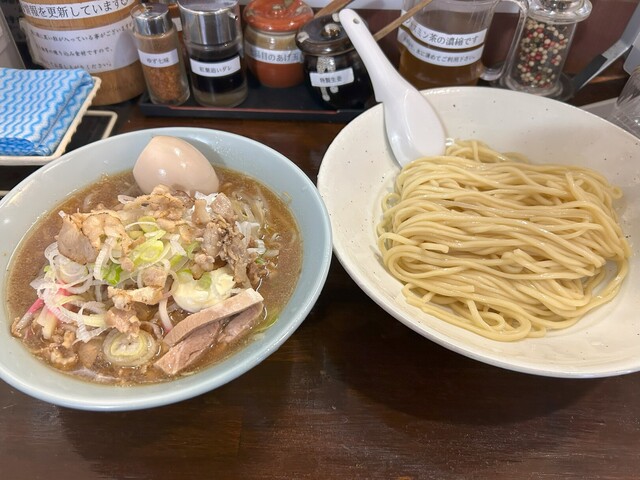 見てください(*^▽^*)肉野菜清湯つけ麺の野菜のボリュームを！むちゃくちゃ美味しかったです