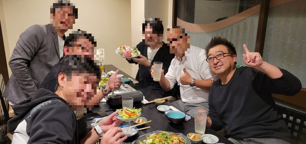今年もよろしくお願いします!乾杯からのスタートです
