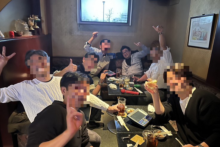 2次会は南行徳駅にありますナイトサパーヌゥでカラオケ三昧です