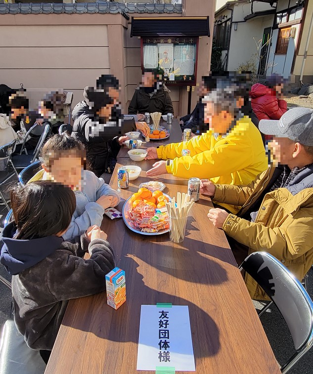 行徳相祭會もお餅をたくさん食べて呑んで楽しませて頂きました(^^)v一緒に子供たちもですが・・・