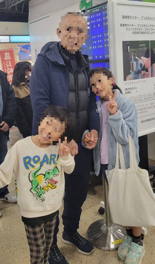 長崎空港に到着!義父に最後のご挨拶(>_<)夏にまた来ますね