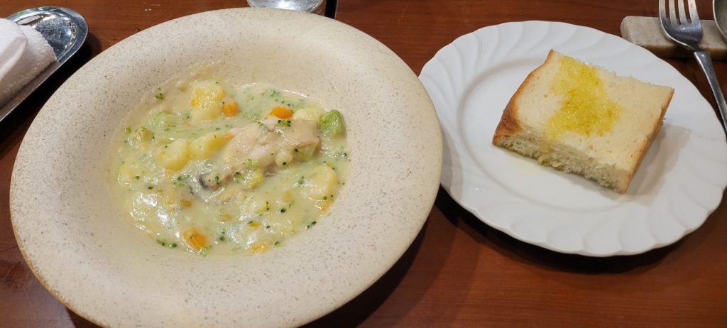 クリーム系の前菜です。