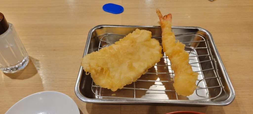 2品目は海老。3品目のささみと続きます。